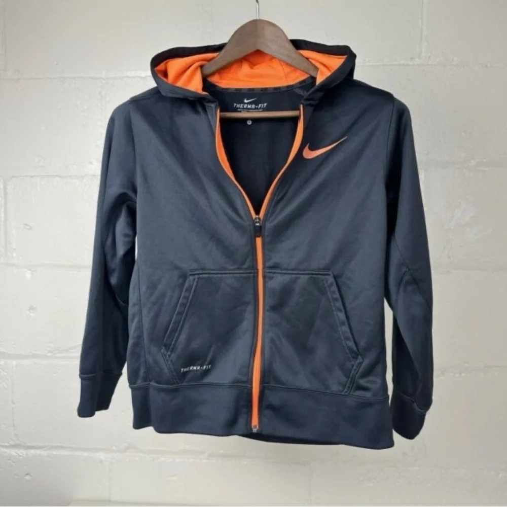 Nike black and orange hoodie NWT